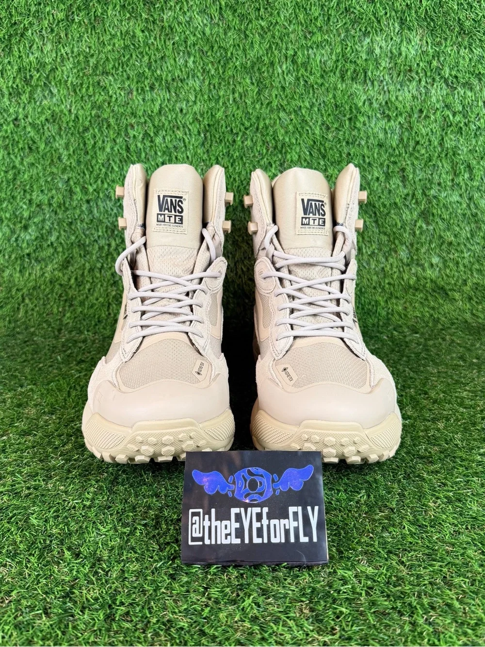 NEW Vans MTE Crestline GORE-TEX Waterproof Tan Hiking Tactical Boots Men’s 12